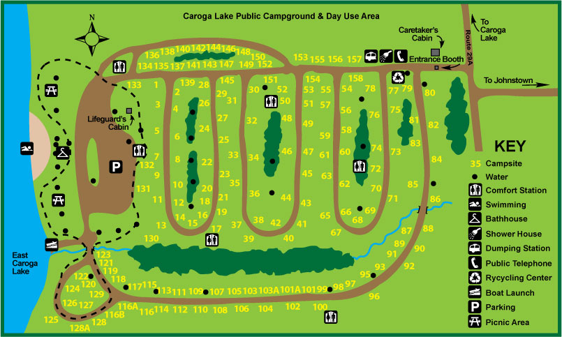 camping caroga lake new york state campground